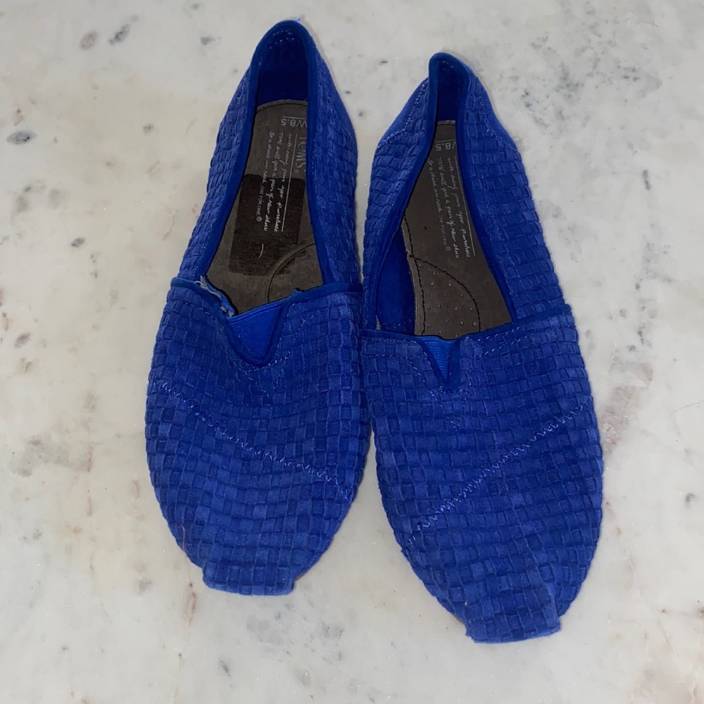 Royal Blue Toms
